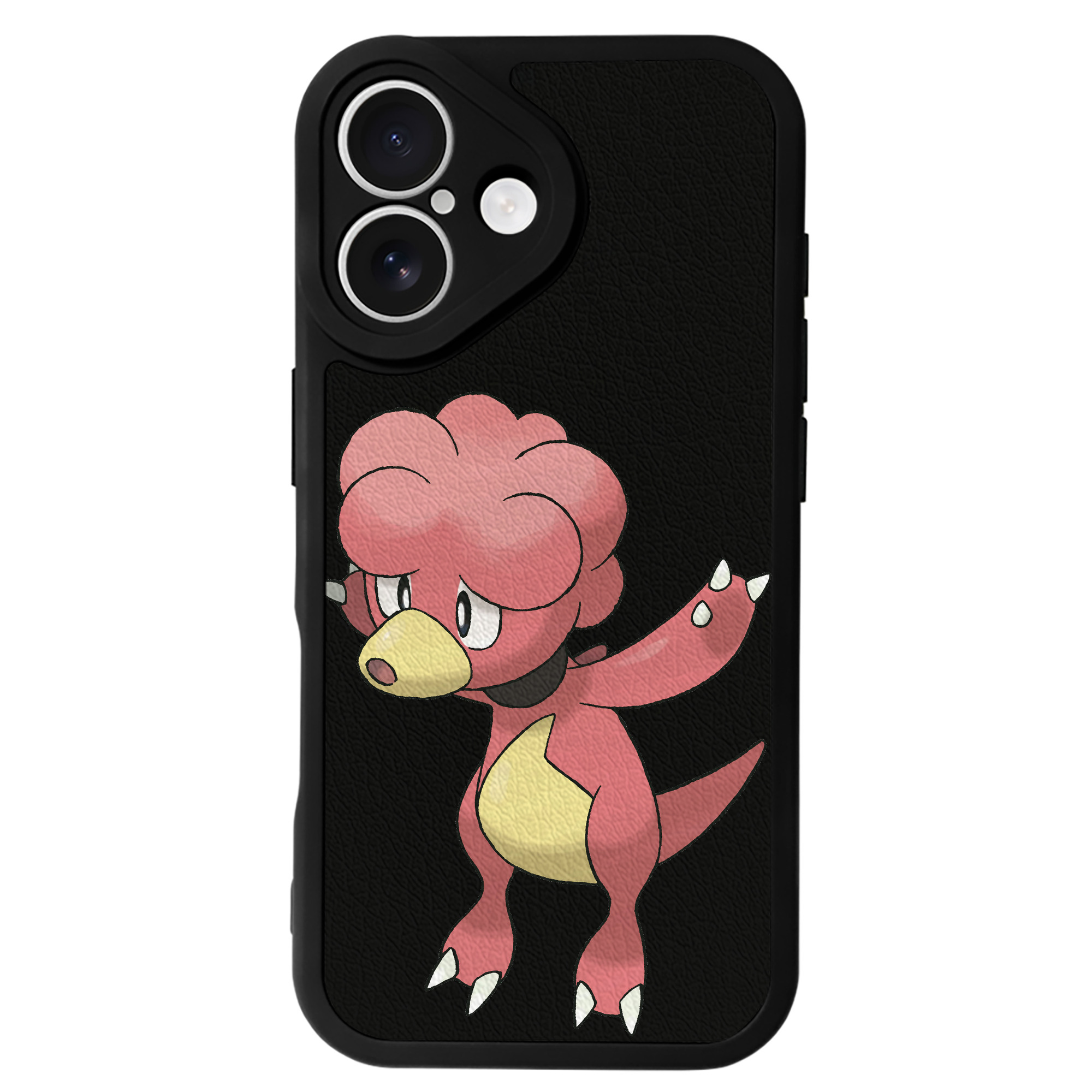 （画像用） ポケットモンスター Pokémon 【iPhone 16シリーズ対応】シリコンスマホケース（レザー調） 材質：シリコン